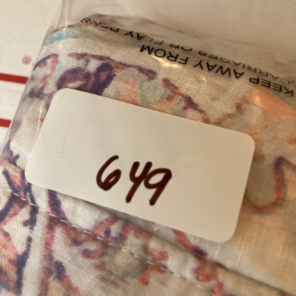 Womens Chicos Linen Zip Jacket Cream Orange Design M Pockets 3/4 Sleeve - Picture 11 of 11